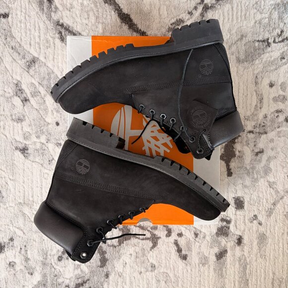 Men's Timberland Black Nubuck BootsSize 10Worn Twice